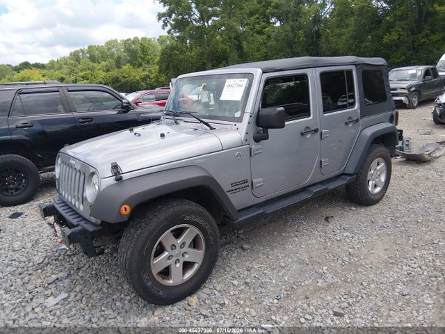 2017 Jeep Wrangler Unlimited Sport მანქანა იყიდება აუქციონზე, vin: 1C4BJWDG3HL689901, აუქციონის ნომერი: 45627366