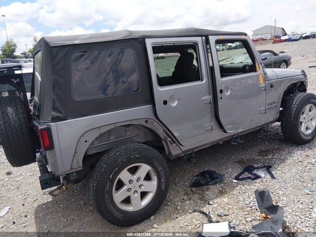 2017 Jeep Wrangler Unlimited Sport მანქანა იყიდება აუქციონზე, vin: 1C4BJWDG3HL689901, აუქციონის ნომერი: 45627366