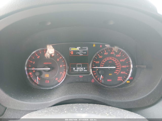 Продаж на аукціоні авто 2015 Subaru Wrx Premium, vin: JF1VA1D61F9824767, номер лоту: 45627456