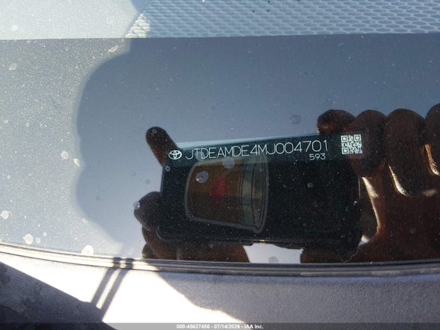 Toyota Corolla Hybrid Le 2021 JTDEAMDE4MJ004701 Image 9