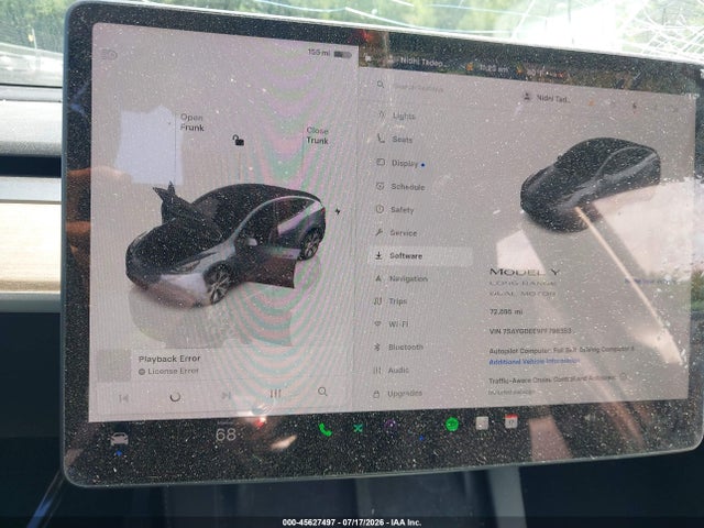 Продаж на аукціоні авто 2023 Tesla Model Y Awd/long Range Dual Motor All-wheel Drive, vin: 7SAYGDEE9PF796353, номер лоту: 45627497