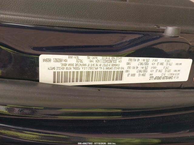 Продаж на аукціоні авто 2014 Ram 1500 Tradesman, vin: 3C6JR6DG4EG111424, номер лоту: 45627502