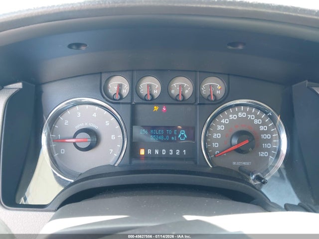 45627556 :رقم المزاد ، 1FTEX1E83AKE26809 vin ، 2010 Ford F-150 Stx/xl/xlt مزاد بيع
