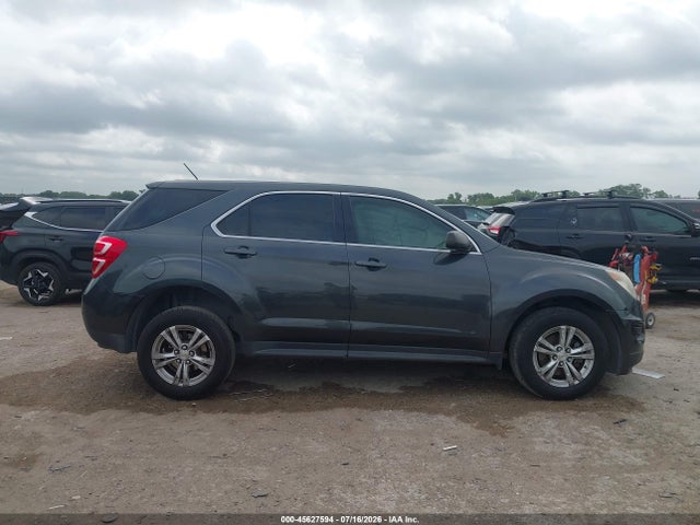 2017 Chevrolet Equinox Ls მანქანა იყიდება აუქციონზე, vin: 2GNALBEK4H1514281, აუქციონის ნომერი: 45627594