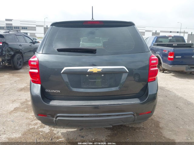 2017 Chevrolet Equinox Ls მანქანა იყიდება აუქციონზე, vin: 2GNALBEK4H1514281, აუქციონის ნომერი: 45627594