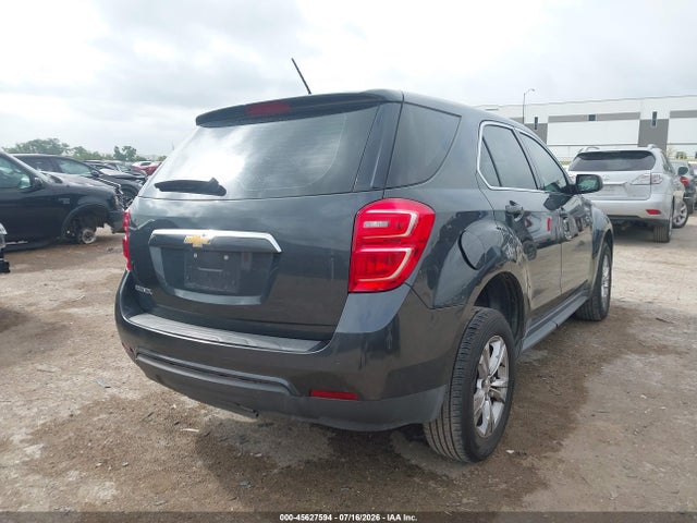 2017 Chevrolet Equinox Ls მანქანა იყიდება აუქციონზე, vin: 2GNALBEK4H1514281, აუქციონის ნომერი: 45627594