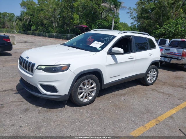 45627650 :رقم المزاد ، 1C4PJLCB2LD511488 vin ، 2020 Jeep Cherokee Latitude Fwd مزاد بيع