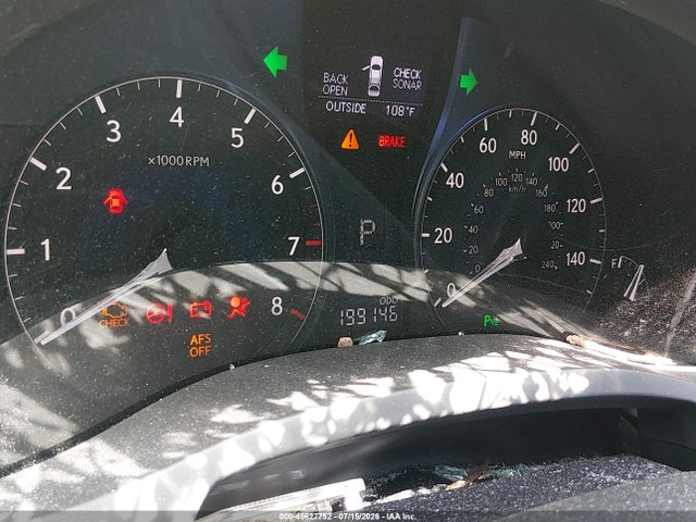45627752 :رقم المزاد ، JTJZK1BA3C2413758 vin ، 2012 Lexus Rx 350 مزاد بيع