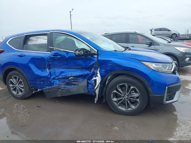45627757 :رقم المزاد ، 7FARW1H88ME010535 vin ، 2021 Honda Cr-v 2wd Ex-l مزاد بيع