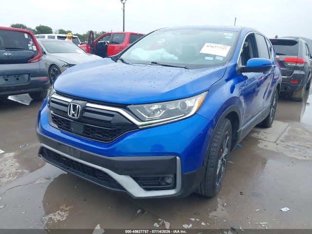 45627757 :رقم المزاد ، 7FARW1H88ME010535 vin ، 2021 Honda Cr-v 2wd Ex-l مزاد بيع