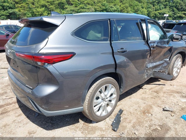 Продаж на аукціоні авто 2022 Toyota Highlander Limited, vin: 5TDYZRAH1NS100291, номер лоту: 45627761