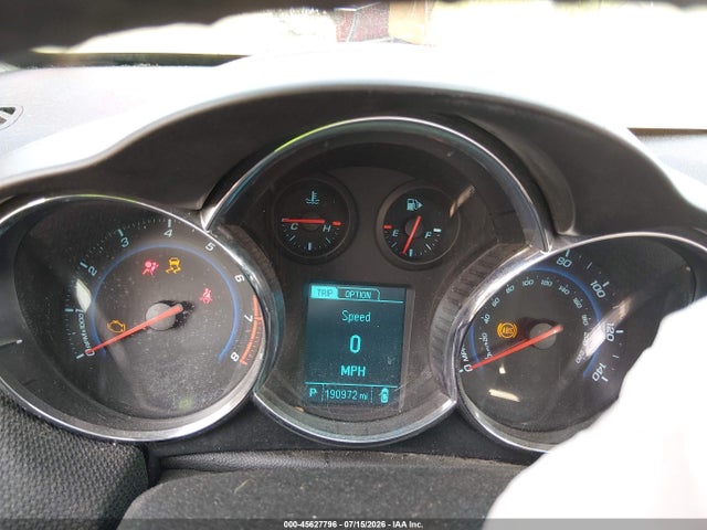 45627796 :رقم المزاد ، 1G1PG5SB8D7133360 vin ، 2013 Chevrolet Cruze Ltz مزاد بيع