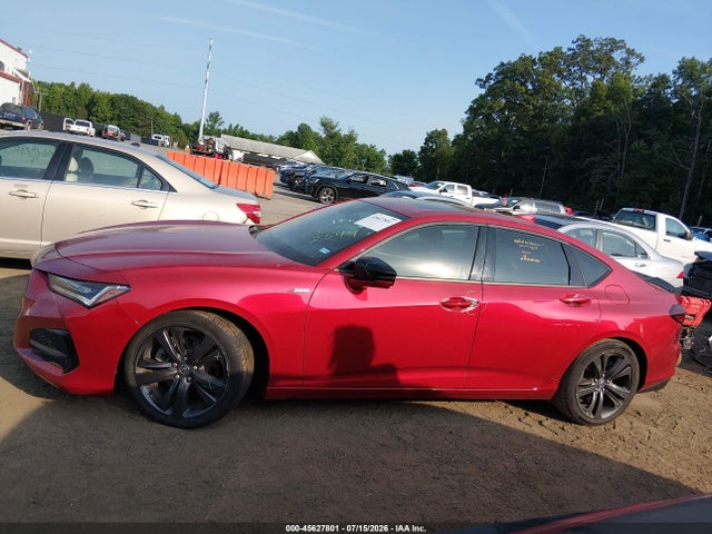 Продаж на аукціоні авто 2021 Acura Tlx A-spec Package, vin: 19UUB6F56MA007330, номер лоту: 45627801