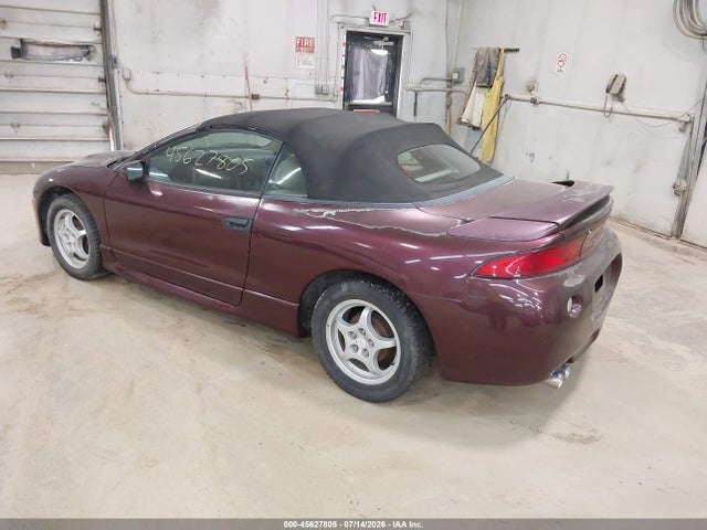 45627805 :رقم المزاد ، 4A3AX35G3WE058099 vin ، 1998 Mitsubishi Eclipse Spyder Gs مزاد بيع
