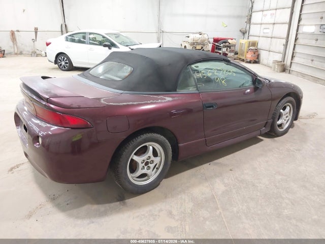 45627805 :رقم المزاد ، 4A3AX35G3WE058099 vin ، 1998 Mitsubishi Eclipse Spyder Gs مزاد بيع