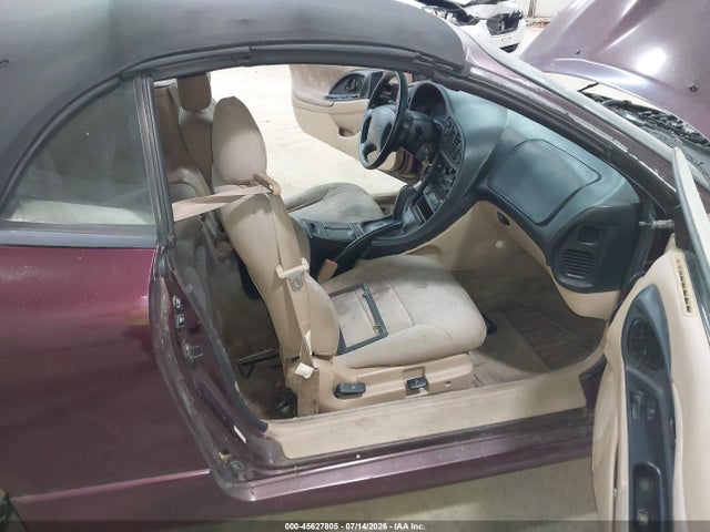 45627805 :رقم المزاد ، 4A3AX35G3WE058099 vin ، 1998 Mitsubishi Eclipse Spyder Gs مزاد بيع