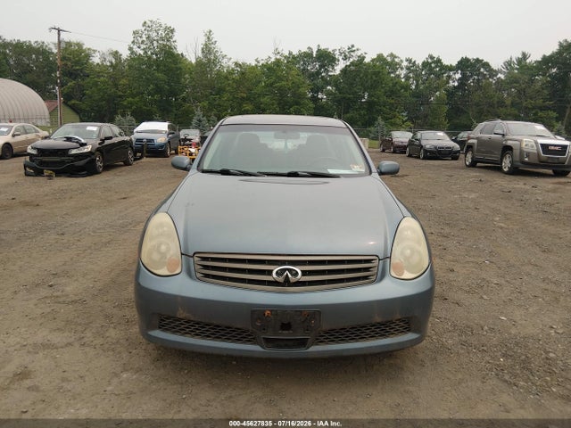 2006 Infiniti G35x მანქანა იყიდება აუქციონზე, vin: JNKCV51FX6M604847, აუქციონის ნომერი: 45627835