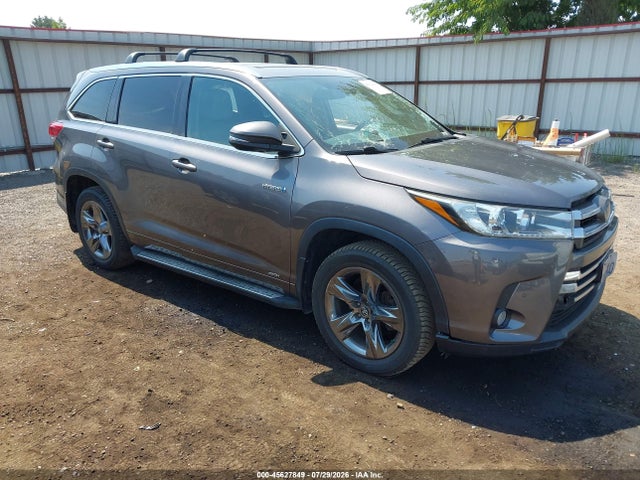 Toyota Highlander Hybrid Limited Platinum 2018 5TDDGRFHXJS041894 головне зображення