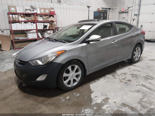 45627885 :رقم المزاد ، KMHDH4AE0DU627514 vin ، 2013 Hyundai Elantra Limited مزاد بيع