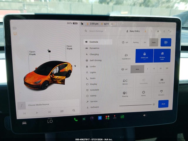 Tesla Model 3 Standard Range Plus Rear-wheel Drive 2021 5YJ3E1EA2MF018593 Image 19