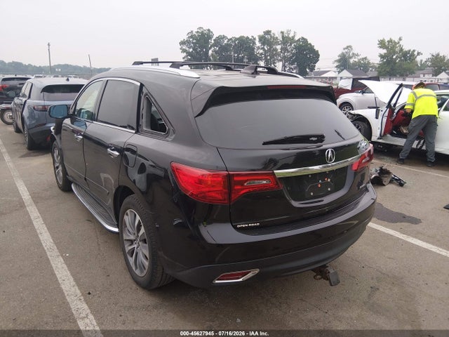 45627945 :رقم المزاد ، 5FRYD4H62GB006870 vin ، 2016 Acura Mdx Technology   Entertainment Packages/technology, Entertainment   Acurawatch Plus Packages مزاد بيع