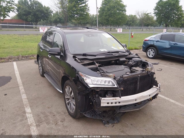 45627945 :رقم المزاد ، 5FRYD4H62GB006870 vin ، 2016 Acura Mdx Technology   Entertainment Packages/technology, Entertainment   Acurawatch Plus Packages مزاد بيع