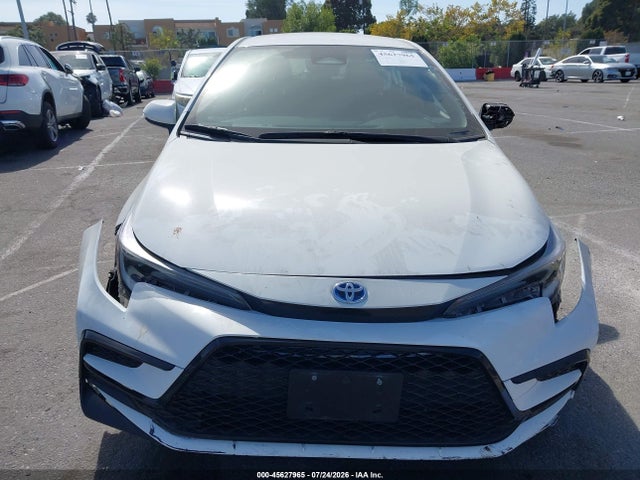 45627965 :رقم المزاد ، JTDBCMFE0RJ023800 vin ، 2024 Toyota Corolla Hybrid Se مزاد بيع