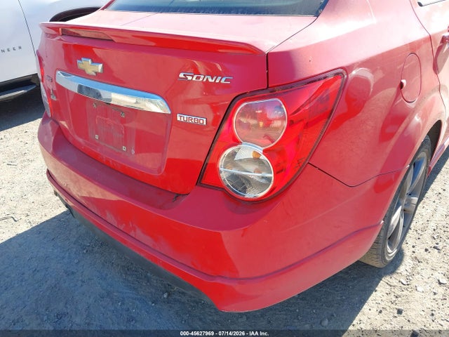 Chevrolet Sonic Rs Auto 2016 1G1JG5SB9G4113534 Image 14