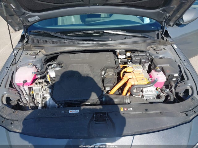KMHLM4DJ7RU116146 Hyundai Elantra Hybrid Blue