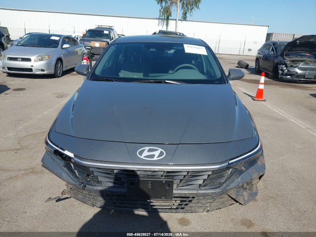 KMHLM4DJ7RU116146 Hyundai Elantra Hybrid Blue