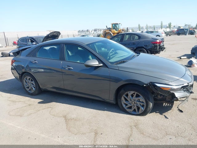 KMHLM4DJ7RU116146 Hyundai Elantra Hybrid Blue