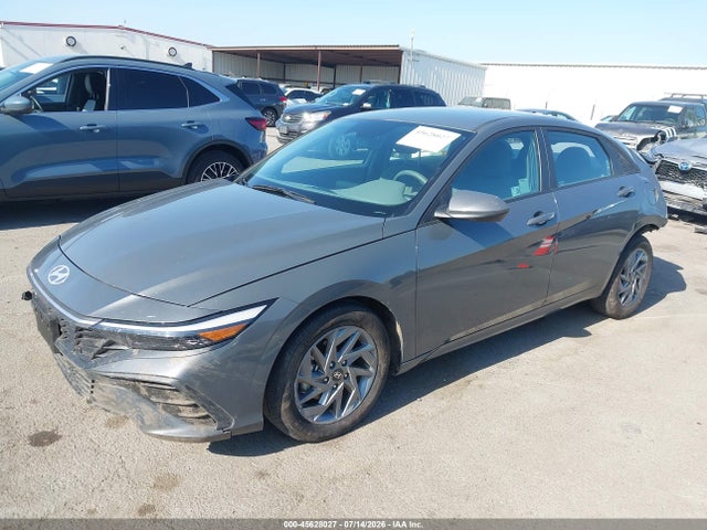 KMHLM4DJ7RU116146 Hyundai Elantra Hybrid Blue