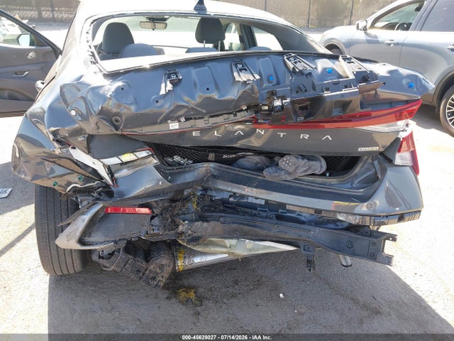 KMHLM4DJ7RU116146 Hyundai Elantra Hybrid Blue