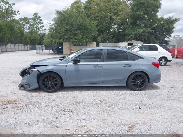 45628037 :رقم المزاد ، 2HGFE2F55NH537901 vin ، 2022 Honda Civic Sport مزاد بيع