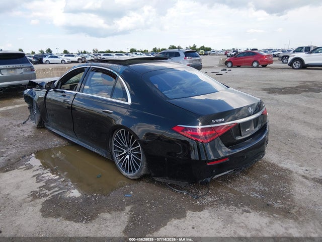Продажа на аукционе авто 2021 Mercedes-benz S 580 4matic, vin: W1K6G7GB1MA043340, номер лота: 45628039