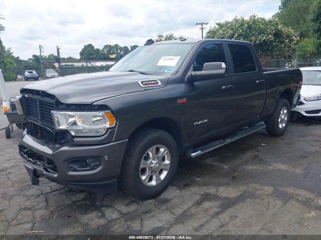 45628073 :رقم المزاد ، 3C6UR4DJ9KG684389 vin ، 2019 Ram 2500 Big Horn  4x2 6'4 Box مزاد بيع