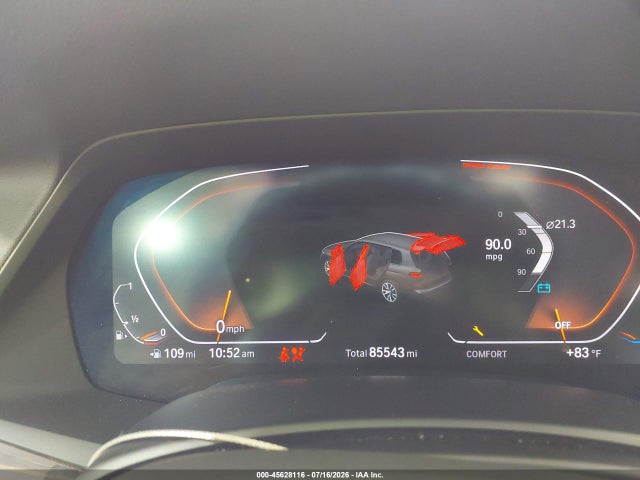 2020 Bmw X7 Xdrive40i მანქანა იყიდება აუქციონზე, vin: 5UXCW2C04L0E74316, აუქციონის ნომერი: 45628116