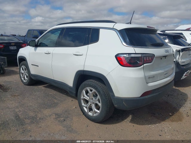 45628121 :رقم المزاد ، 3C4NJDBN7RT160900 vin ، 2024 Jeep Compass Latitude 4x4 مزاد بيع