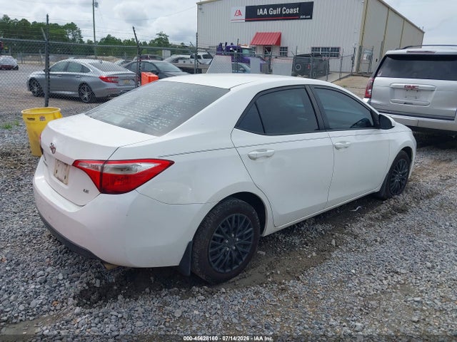 2T1BURHE0GC569447 Toyota COROLLA LE