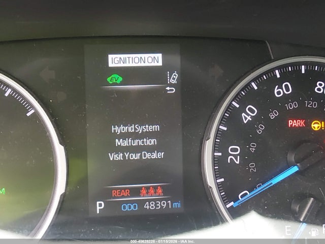 45628228 :رقم المزاد ، 2T3RWRFV2NW135707 vin ، 2022 Toyota Rav4 Hybrid Xle مزاد بيع