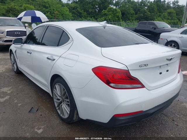 Продаж на аукціоні авто 2020 Genesis G70 2.0t Rwd, vin: KMTG64LA3LU051161, номер лоту: 45628271