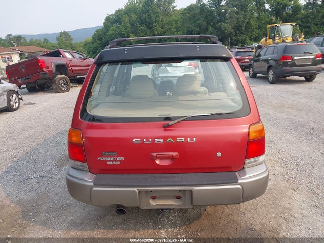 Aukcja sprzedaży 1998 Subaru Forester S, vin: JF1SF6555WH763565, numer aukcji: 45628280