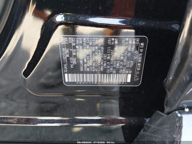 JN8BT3DD3SW472986 Nissan Rogue Platinum Intelligent Awd