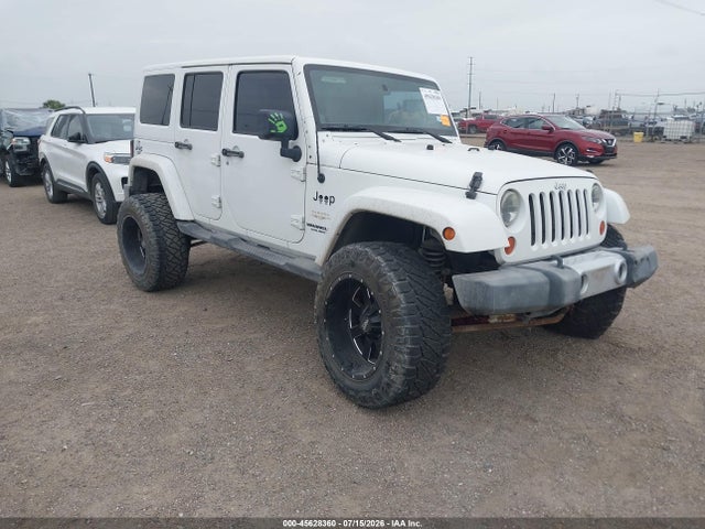 2012 Jeep Wrangler Unlimited Sahara მანქანა იყიდება აუქციონზე, vin: 1C4BJWEG3CL153795, აუქციონის ნომერი: 45628360