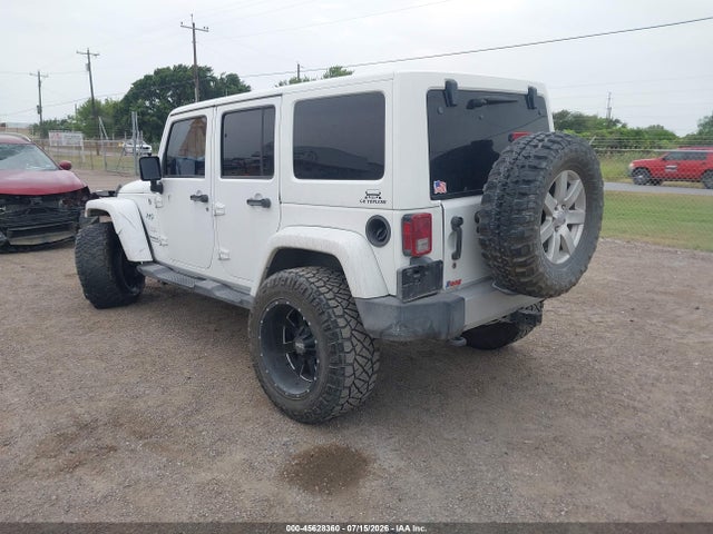 Продажа на аукционе авто 2012 Jeep Wrangler Unlimited Sahara, vin: 1C4BJWEG3CL153795, номер лота: 45628360