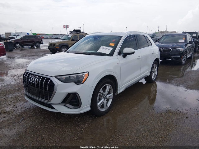 Продаж на аукціоні авто 2022 Audi Q3 Premium 45 Tfsi S Line Quattro Tiptronic, vin: WA1DECF32N1138110, номер лоту: 45628366