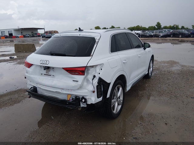 Продаж на аукціоні авто 2022 Audi Q3 Premium 45 Tfsi S Line Quattro Tiptronic, vin: WA1DECF32N1138110, номер лоту: 45628366