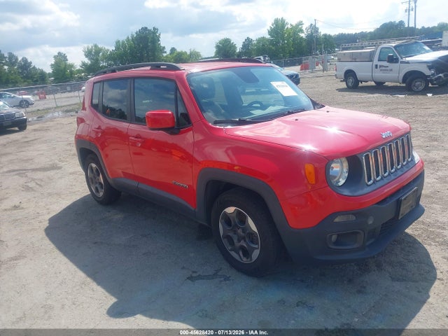Продаж на аукціоні авто 2015 Jeep Renegade Latitude, vin: ZACCJABH9FPB83887, номер лоту: 45628420