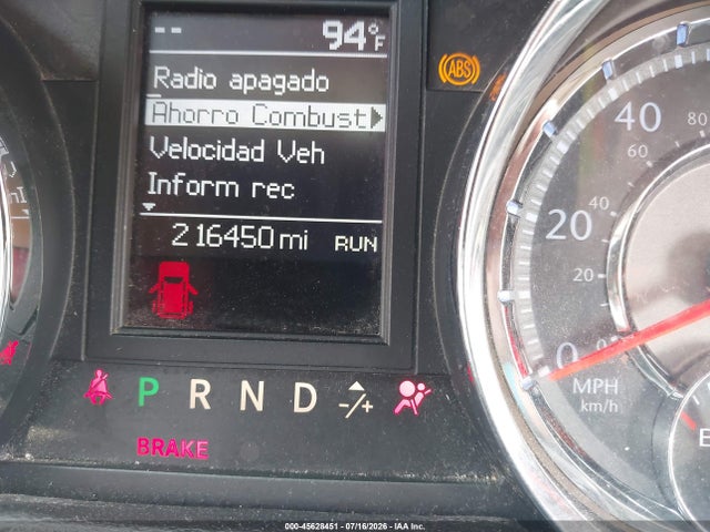 45628451 :رقم المزاد ، 2C4RC1BG6ER468309 vin ، 2014 Chrysler Town & Country Touring مزاد بيع