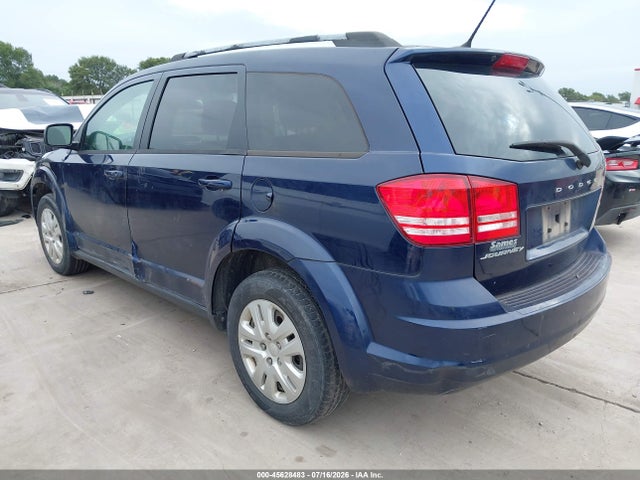 45628483 :رقم المزاد ، 3C4PDCAB7HT604583 vin ، 2017 Dodge Journey Se مزاد بيع